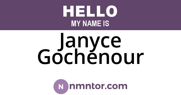 Janyce Gochenour