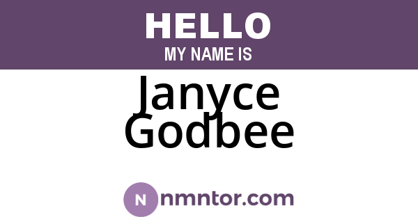 Janyce Godbee