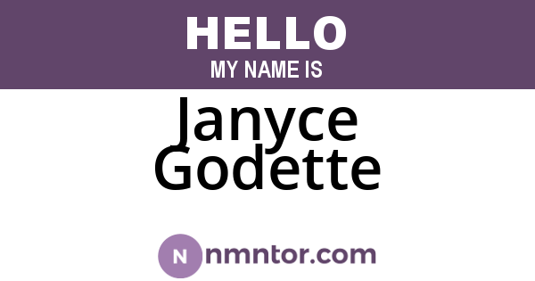 Janyce Godette