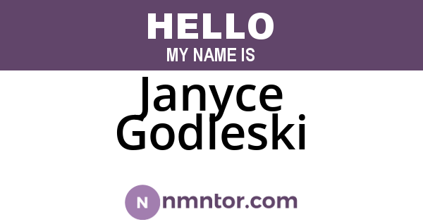 Janyce Godleski