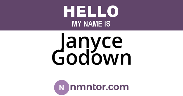 Janyce Godown