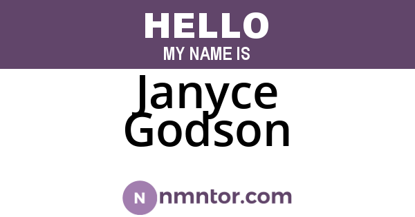 Janyce Godson