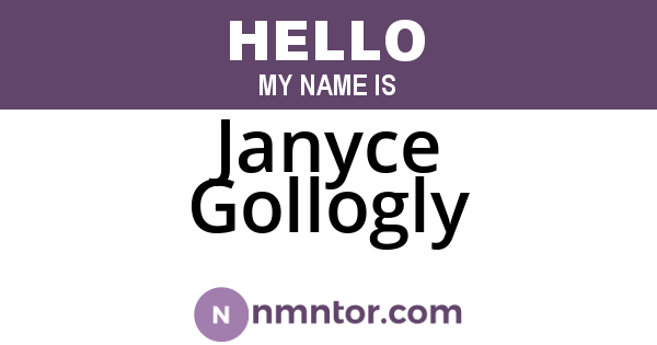 Janyce Gollogly