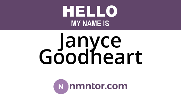 Janyce Goodheart