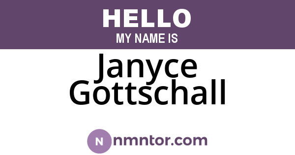 Janyce Gottschall