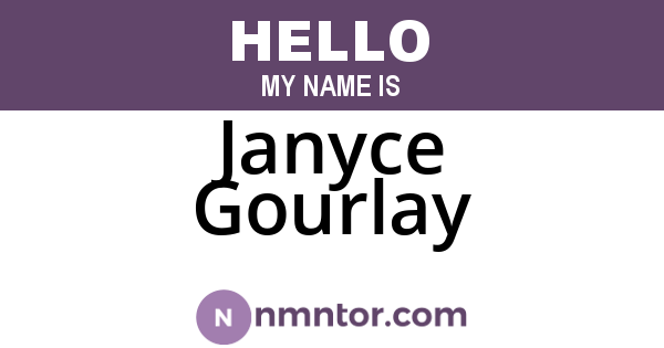 Janyce Gourlay