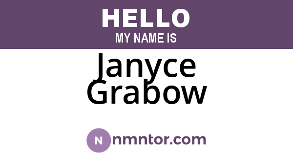 Janyce Grabow