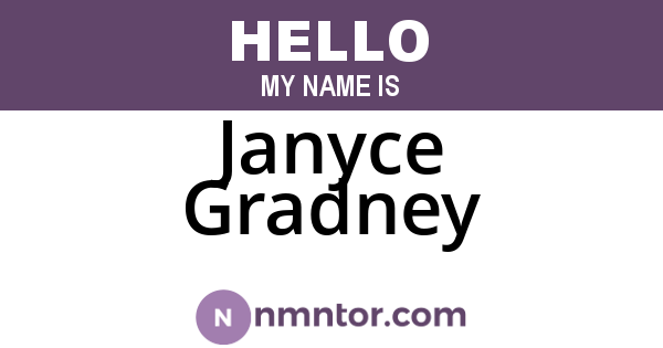Janyce Gradney