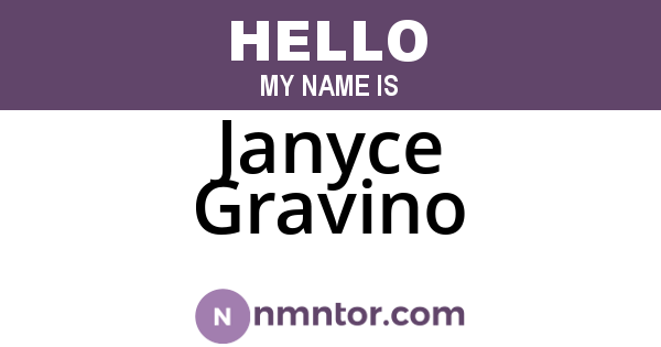 Janyce Gravino