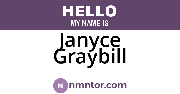Janyce Graybill