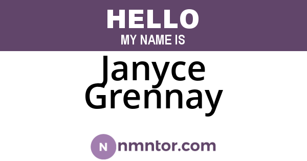 Janyce Grennay