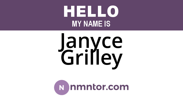 Janyce Grilley