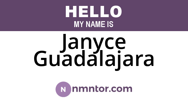 Janyce Guadalajara