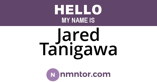 Jared Tanigawa