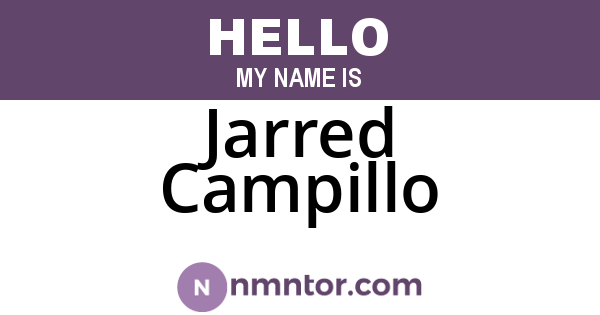 Jarred Campillo