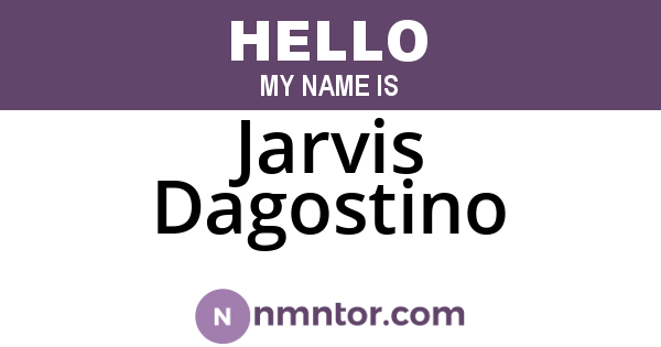 Jarvis Dagostino