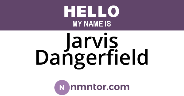 Jarvis Dangerfield