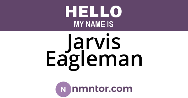 Jarvis Eagleman