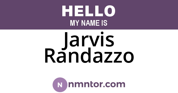 Jarvis Randazzo