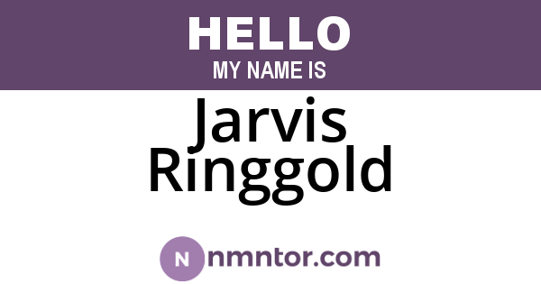 Jarvis Ringgold