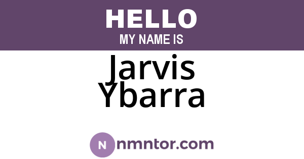 Jarvis Ybarra