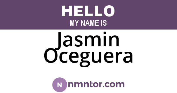 Jasmin Oceguera