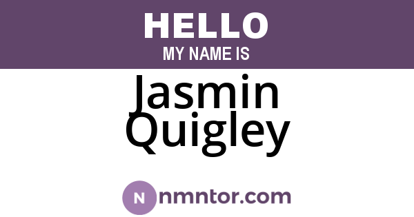 Jasmin Quigley
