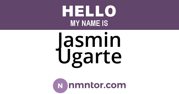 Jasmin Ugarte