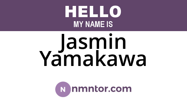 Jasmin Yamakawa