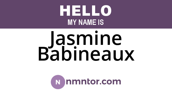 Jasmine Babineaux