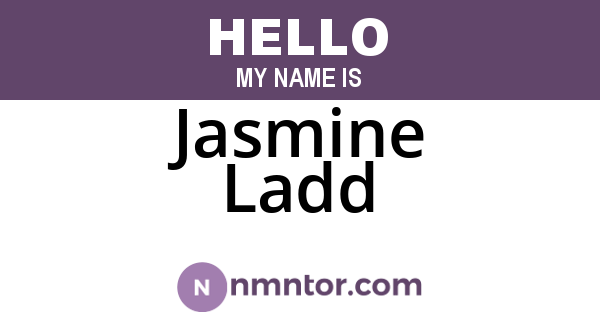 Jasmine Ladd