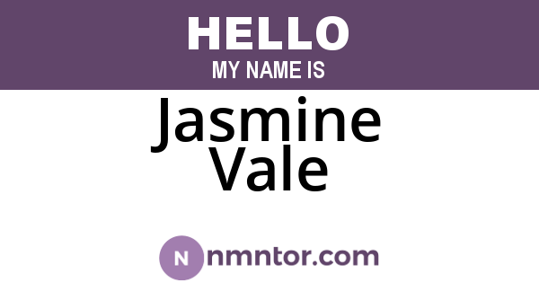 Jasmine Vale