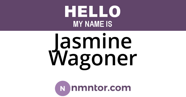 Jasmine Wagoner