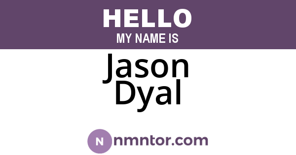 Jason Dyal
