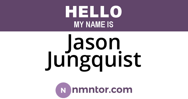 Jason Jungquist