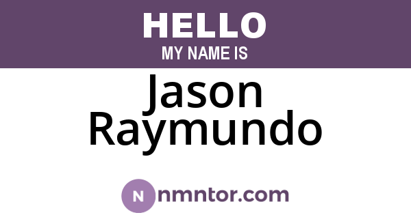Jason Raymundo