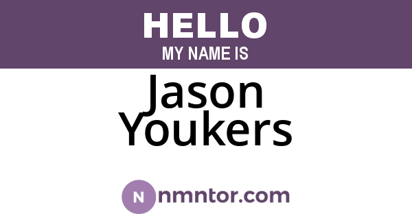 Jason Youkers