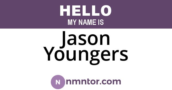 Jason Youngers