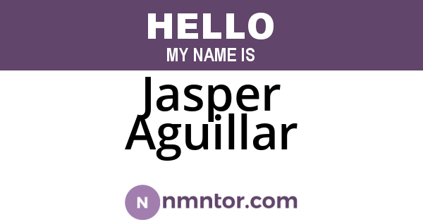 Jasper Aguillar
