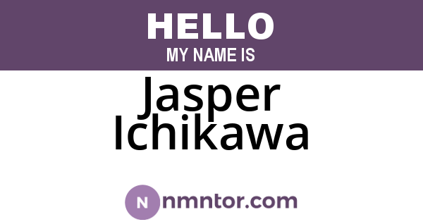 Jasper Ichikawa