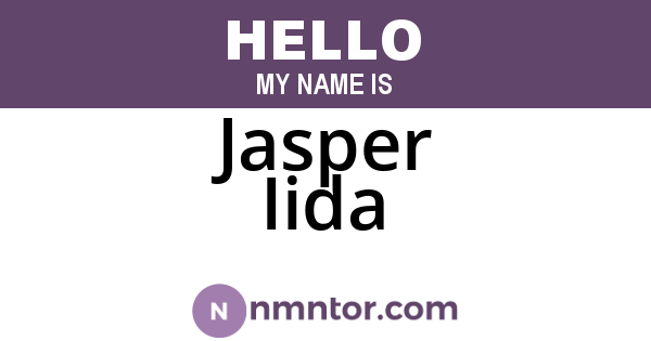 Jasper Iida