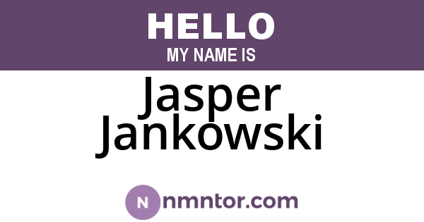 Jasper Jankowski