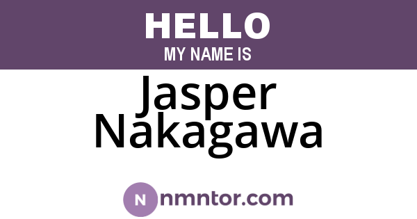 Jasper Nakagawa