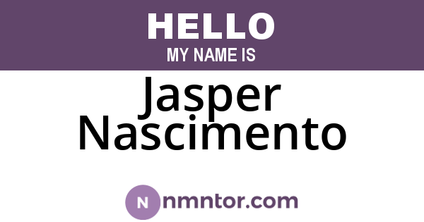Jasper Nascimento