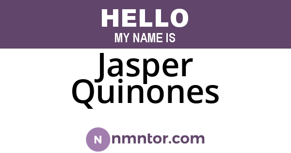 Jasper Quinones