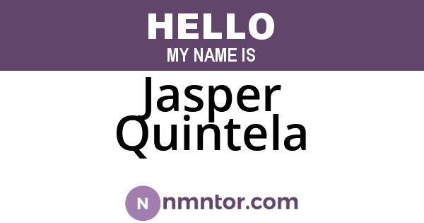 Jasper Quintela