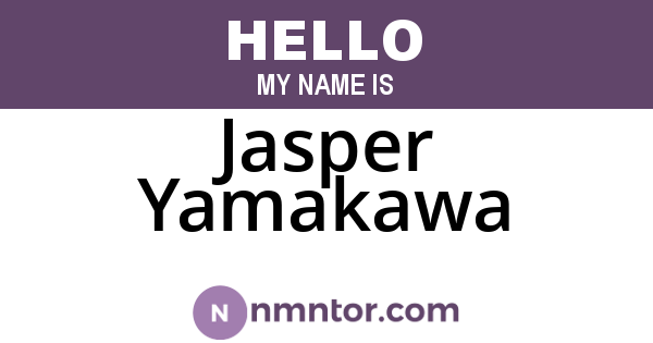 Jasper Yamakawa