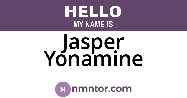 Jasper Yonamine