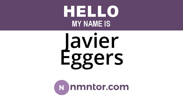 Javier Eggers