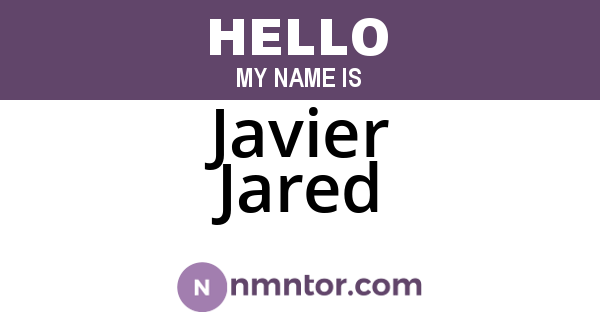 Javier Jared
